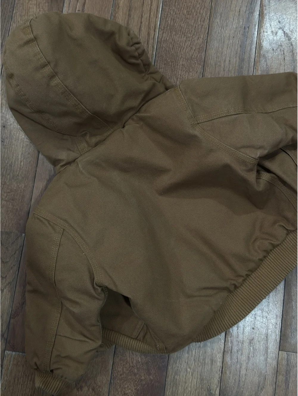 Carhartt Toddler Brown Hooded Jacket Size 18M